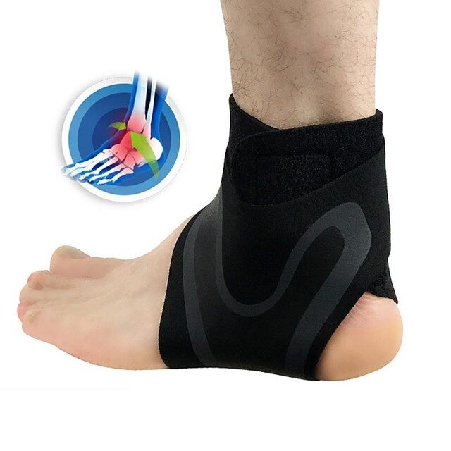 IONFITNESS 1PCS Foot Wrap & Ankle Compression Support Brace, relieves Plantar Fasciitis Pain, caused By bicycle riding, rock climbing, & long walks